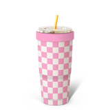 To-Go Buddy | Pink Checkered